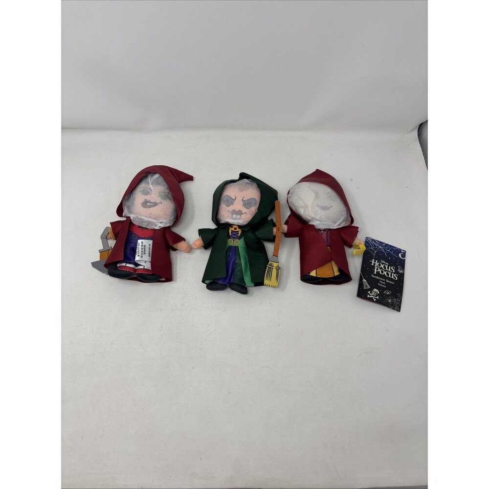 Disney Store Official Sanderson Sisters Plush Set Hocus Pocus Trio Set